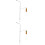 2Pièces Feu De Miniature Pour Décor Métal ABS 7