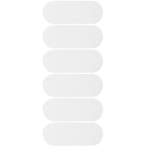 18Pièces Patchs Oreilles Blancs Peva Collants Verticals Pour 1