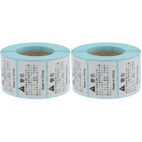 1600Pièces Stickers Avertissement Suffocation Pour Durable 1