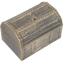 2Pièces Boîtes Cadeau Pirate Miniatures Café Plastique Rangement Fête