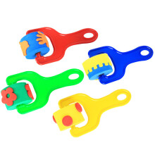 8Pièces Outils Peinture Enfants Tampons Rouleaux Plastique Eva Colorés