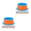 48Pièces Support Film Étirable PP Pour Palette Usage Stockage 5