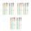6Ensembles Nail Art Nylon Mélangées Pour Design Ongles 8