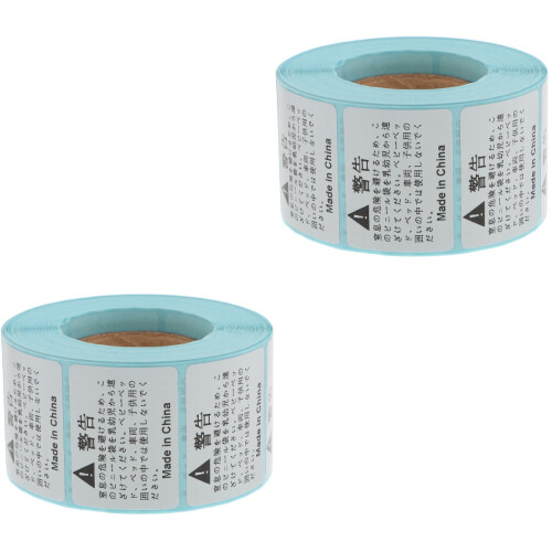 1600Pièces Stickers Avertissement Suffocation Pour Durable 2