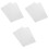 6Pièces Petits Tableaux Blancs Effaçables Pour Apprentissage Plastique 5