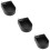 3Pièces Boîtes De Rangement Pour Soudure Bakélite Noir Compact 8