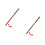 2Pièces Flûte Traditionnelle Bois , Bambou , Son Mélodieux 6