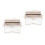 2Pièces Piano Doigt Transparent Kalimba 17 Touches Compact 7