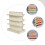 3Pièces Mobilier Miniature Bois Pour Décor 7