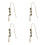 4Pièces Cloche Beige Pour Toilettage Facile 5
