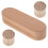 4Ensembles Tailleur En Bois Beige Pour Projets De Couture 2