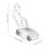 4Pièces Clips Fixation Aluminium Argenté Maintien Sécurisé 8