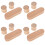 4Ensembles Tailleur En Bois Beige Pour Projets De Couture 7