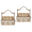 2Pièces Porte-Fil En Bois Beige Robuste Simple D'utilisation 4