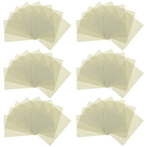 300Pièces Papier Absorbant Sébum Vert En Lin Pour Et Mat 1