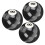 6Pièces Boules De Billard En Résine Noires Pour Jeu Durable 1