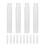56Pcs Transparent Plastic Chalk Holders Reusable Clips for School Home 1