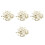 200Pcs Heavy Duty Upholstery Nails Flat Head Tacks for Sofas Walls 7