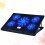 3Pièces Ventilateur Refroidisseur Noir Durable Pour Laptop Gaming 10