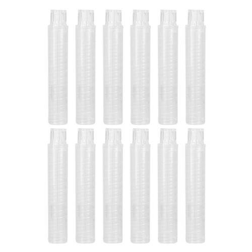 56Pcs Transparent Plastic Chalk Holders Reusable Clips for School Home 2