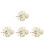 200Pcs Heavy Duty Upholstery Nails Flat Head Tacks for Sofas Walls 10