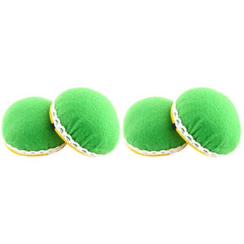 4Pièces Coussin Épingles Vert Ovale Avec Bordure Dentelle Pour Couture 1