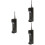 3Pièces Modèles Téléphone Vintage Noir Décoration Rétro 6