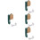 4Ensembles Fer À Repasser Compact Vert Pour Maison Usage 6