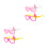 4Pièces Lunettes Pour Enfants Accessoire Fête 5