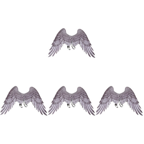 4Pcs Comfortable Wing Props for Party and Stage Dress Up 2