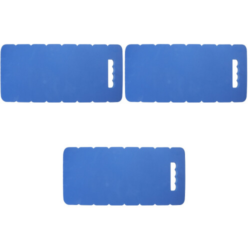 3Pièces Genoux Bleu Eva Durable Pour Usage Extérieur 2