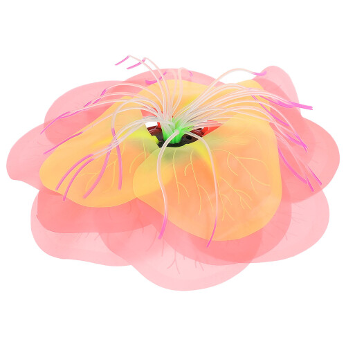 2Pièces Décoration Poissonnière Silicone Couleur Orange 1