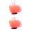 2Pièces Décoration Poissonnière Silicone Couleur Orange 9