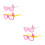 4Pièces Lunettes Pour Enfants Accessoire Fête 7