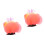 2Pièces Décoration Poissonnière Silicone Couleur Orange 4
