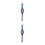 2Pièces Sport Enfants Violet ABS PU Résistante Eau 10