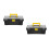 2Pcs Multi-Purpose Plastic Tool Case Large Capacity Car Storage 4