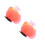 2Pièces Décoration Poissonnière Silicone Couleur Orange 10