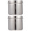 2Pièces Conteneur Stérilisation Inox Argenté Pour Coton 9