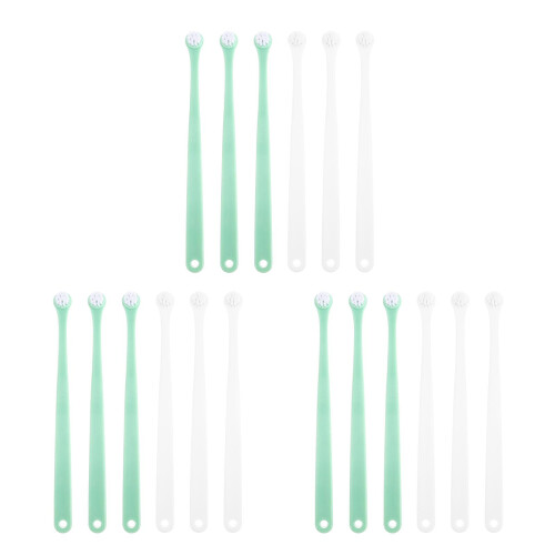 18Pièces Brossettes Chiot Chat Silicone Durable Usage 2