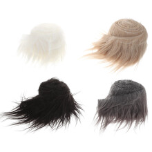 12Pcs Soft Faux Fur Fabric Strips Assorted for DIY Costume Accessories