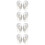 4Paires Oreilles Simulées Silicone Pour Nettoyage 8