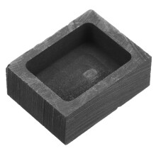 4Pièces Moules Carrés Graphite Pour Fusion Métaux Or Argent Artisanat