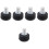 5Pièces Accessoires Freinage Noir Pour Roller, Matériau Dur 5