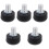 5Pièces Accessoires Freinage Noir Pour Roller, Matériau Dur 4