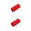 2Pièces Rouge Pour Décorations, Jardinage 4
