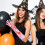 2Paires Ensanglantés Halloween En Polyester Multicolores Cosplay 9