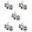 5Pièces Microscope Loupe Clip-on Pour Smartphone Vision Agrandie 8