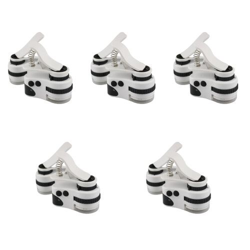 5Pièces Microscope Loupe Clip-on Pour Smartphone Vision Agrandie 2