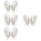 4Paires Oreilles Simulées Silicone Pour Nettoyage 7